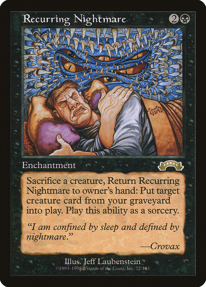 Recurring Nightmare 72/143 (Exodus)  | Good Games Morley