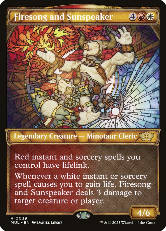 Firesong and Sunspeaker 39/65 (March of the Machine: Multiverse Legends)  - Showcase | Good Games Morley