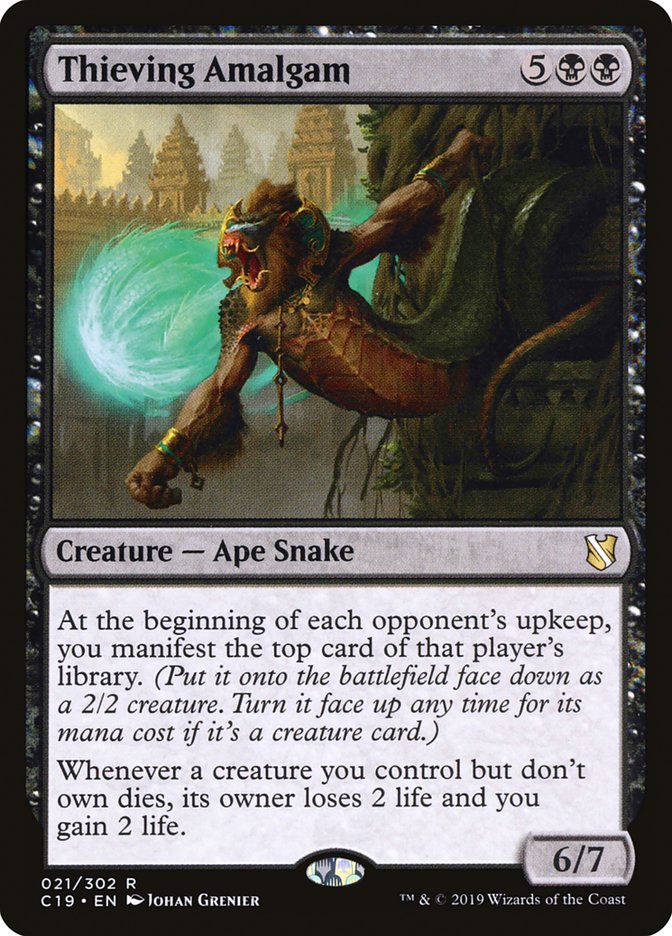 Thieving Amalgam 21 (Commander 2019)  | Good Games Morley