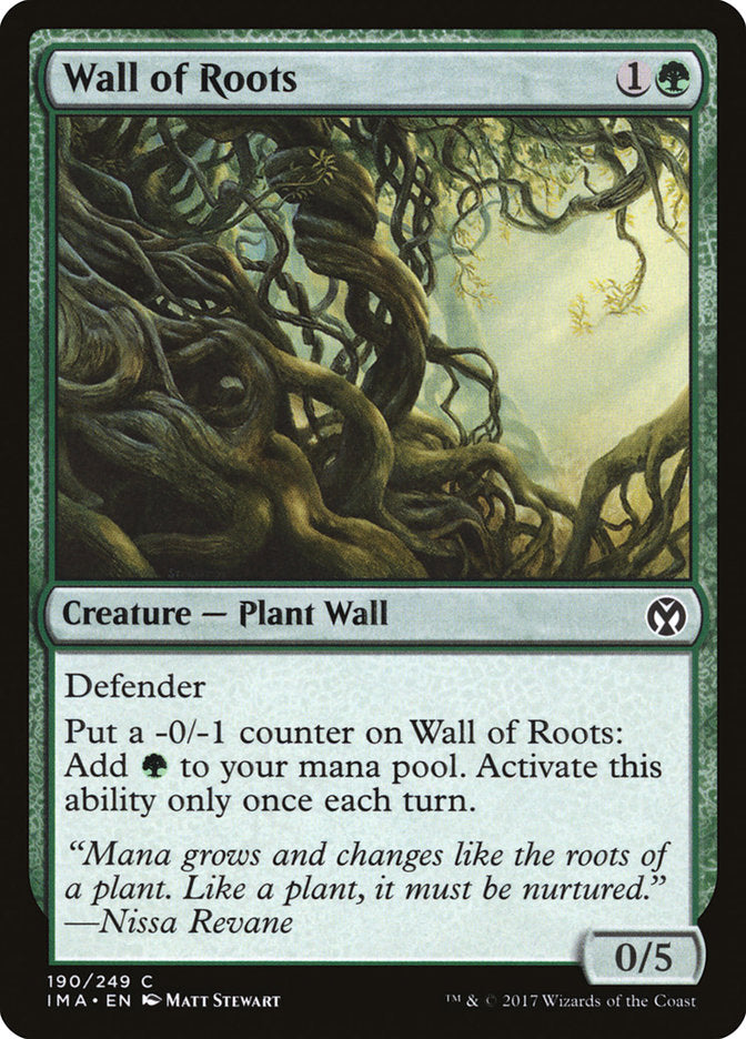Wall of Roots 190/249 (Iconic Masters)  | Good Games Morley