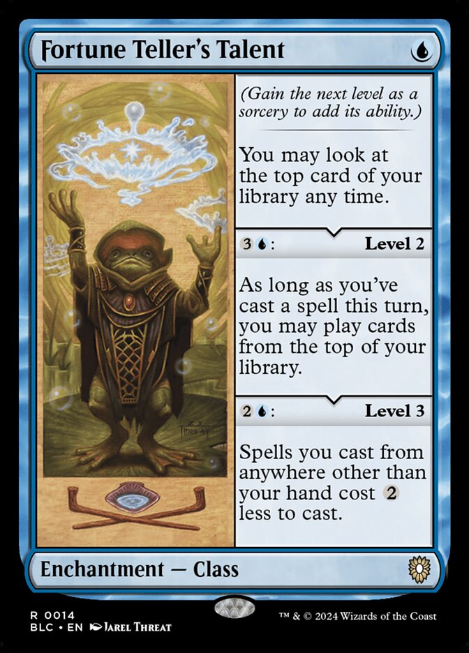 Fortune Teller's Talent 14 (Commander: Bloomburrow)  | Good Games Morley