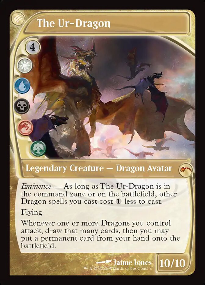 The Ur-Dragon 3 (MagicFest Cards)  - Future Sight Foil | Good Games Morley
