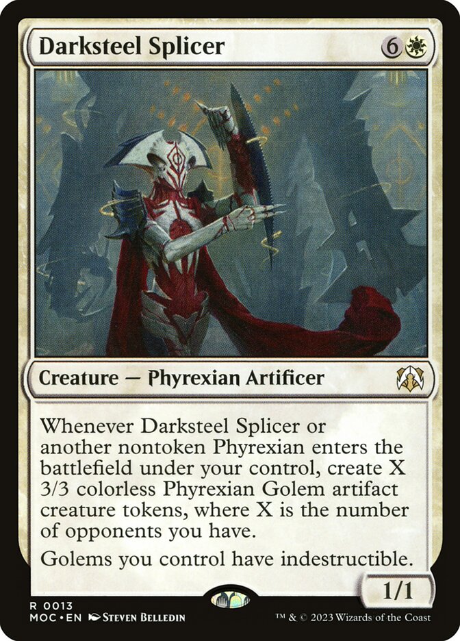 Darksteel Splicer 13/444 (Commander: March of the Machine)  | Good Games Morley