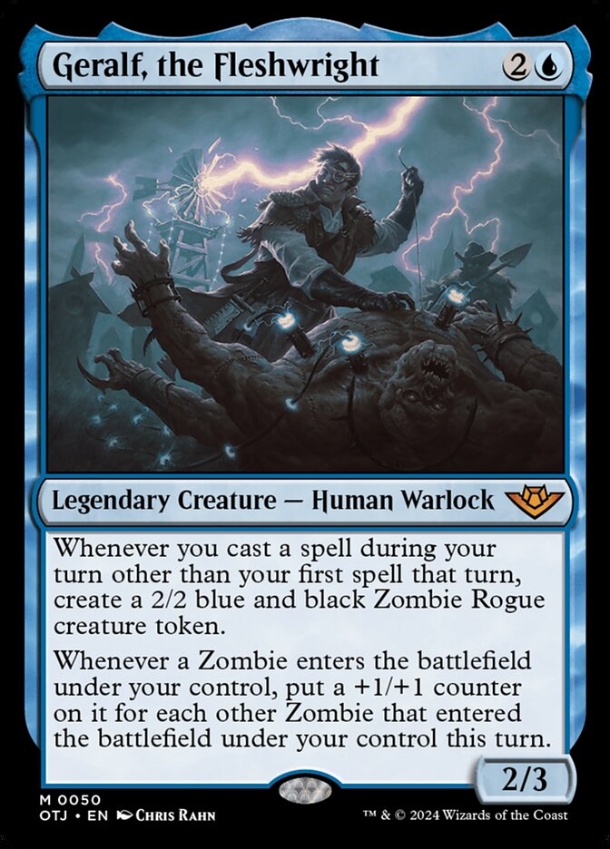 Geralf the Fleshwright 50 (Outlaws of Thunder Junction)  - Foil | Good Games Morley