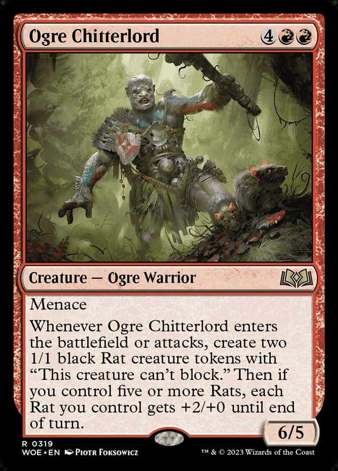 Ogre Chitterlord 319 (Wilds of Eldraine)  | Good Games Morley