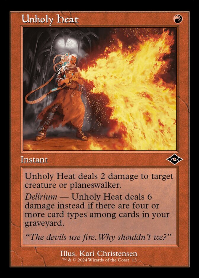 Unholy Heat 13 (Modern Horizons 2)  | Good Games Morley