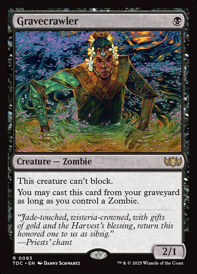 Gravecrawler 93 (Commander: Tarkir: Dragonstorm)  | Good Games Morley
