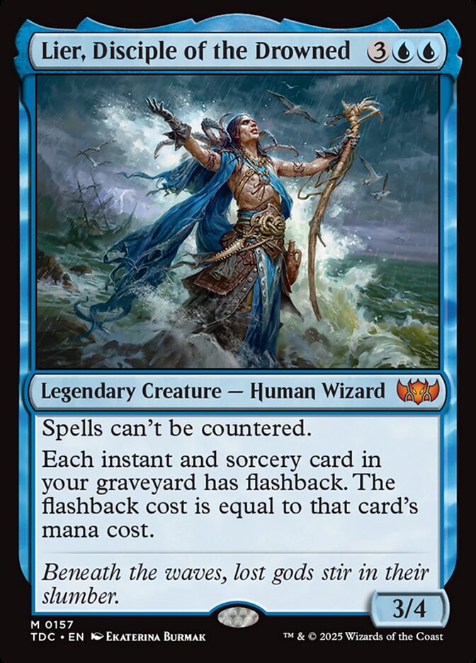 Lier, Disciple of the Drowned 157 (Commander: Tarkir: Dragonstorm)  | Good Games Morley