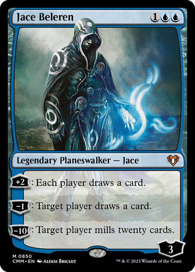Jace Beleren 850/451 (Commander Masters)  | Good Games Morley