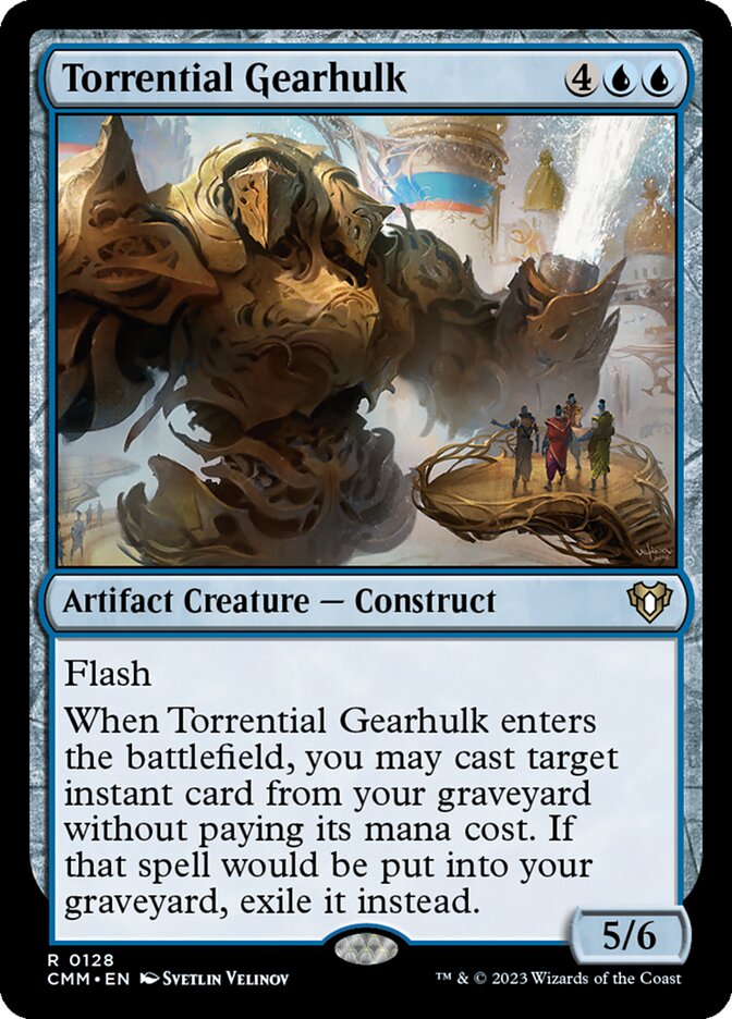 Torrential Gearhulk 128/451 (Commander Masters)  | Good Games Morley