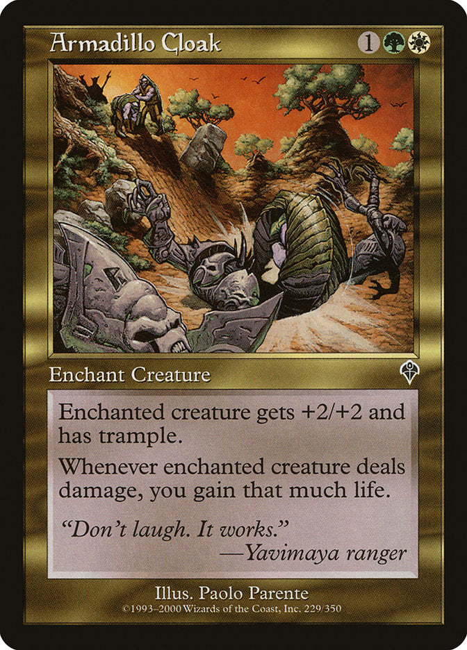 Armadillo Cloak 229/350 (Invasion)  - Foil | Good Games Morley