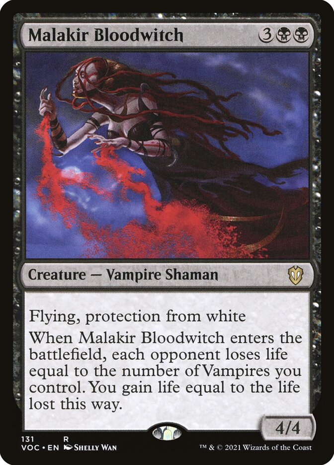 Malakir Bloodwitch 131 (Commander: Innistrad: Crimson Vow)  | Good Games Morley