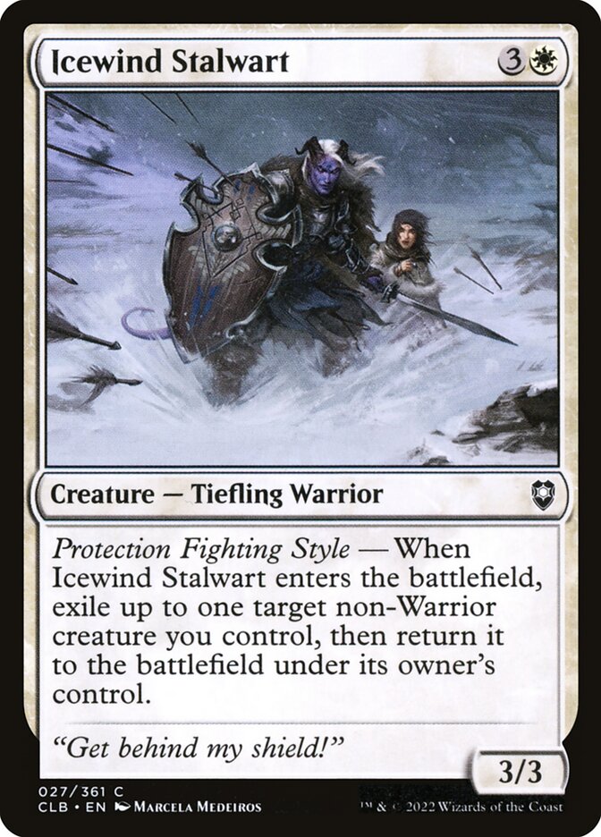 Icewind Stalwart 27 (Commander Legends: Battle for Baldur's Gate)  | Good Games Morley