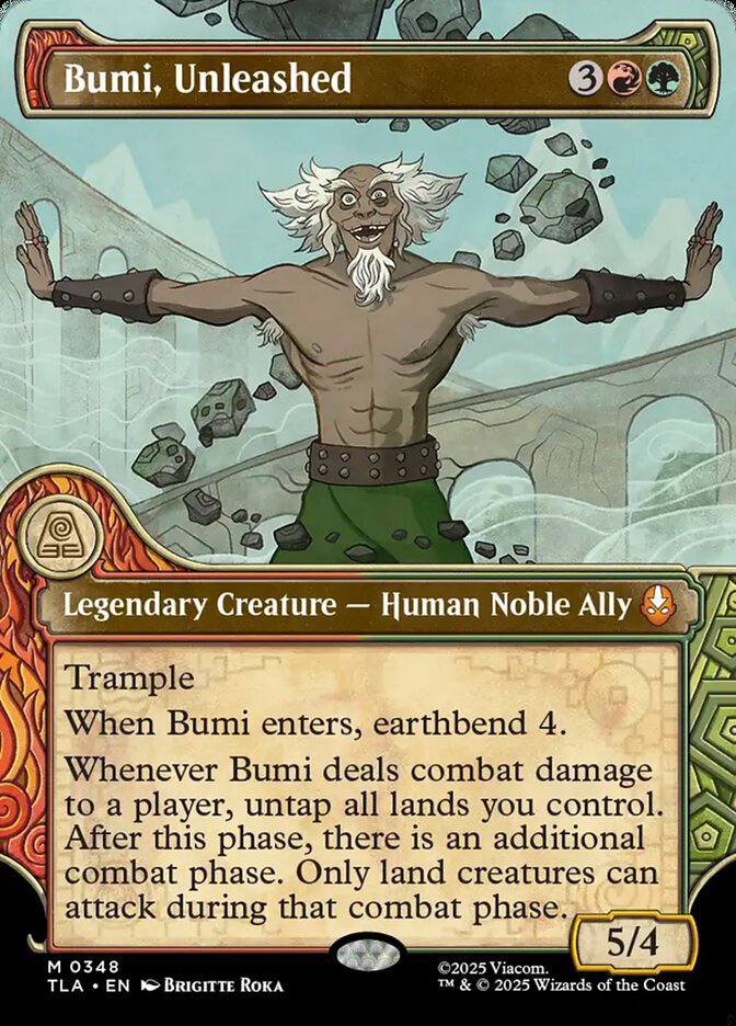 Bumi, Unleashed  348/286 (Avatar: The Last Airbender)  - Showcase | Good Games Morley