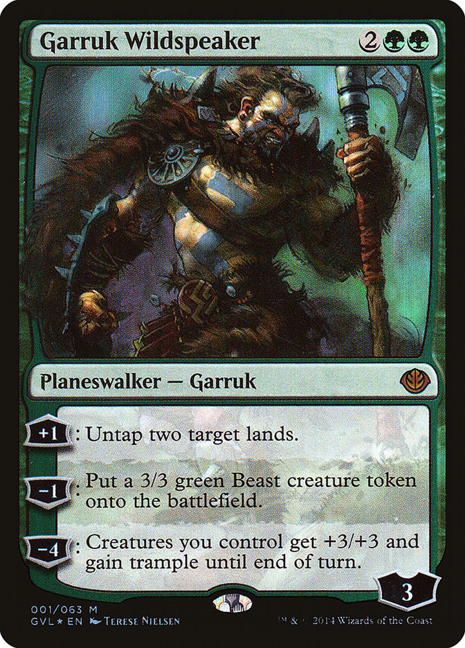 Garruk Wildspeaker 1/63 (Duel Decks: Anthology)  - Foil | Good Games Morley