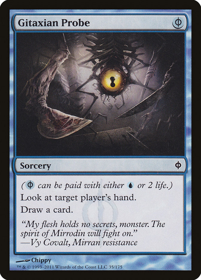 Gitaxian Probe 35 (New Phyrexia)  | Good Games Morley
