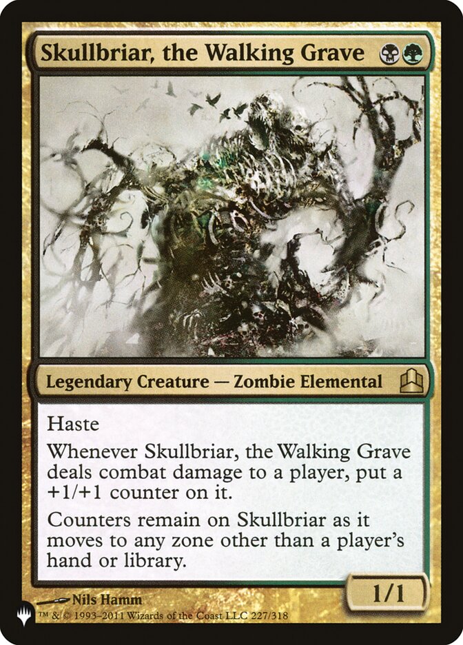 Skullbriar, the Walking Grave CMD-227/5075 (The List Reprints)  | Good Games Morley