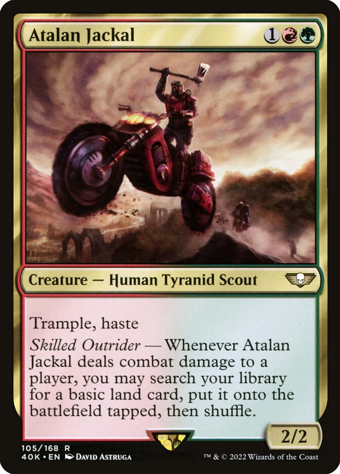 Atalan Jackal 105/617 (Universes Beyond: Warhammer 40,000)  | Good Games Morley