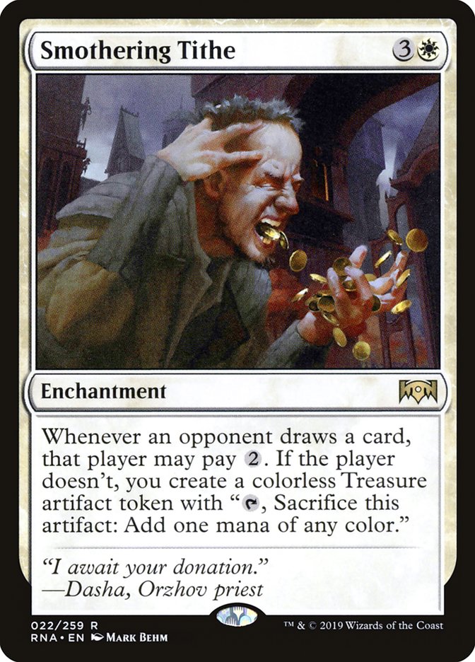 Smothering Tithe 22/259 (Ravnica Allegiance)  - Foil | Good Games Morley