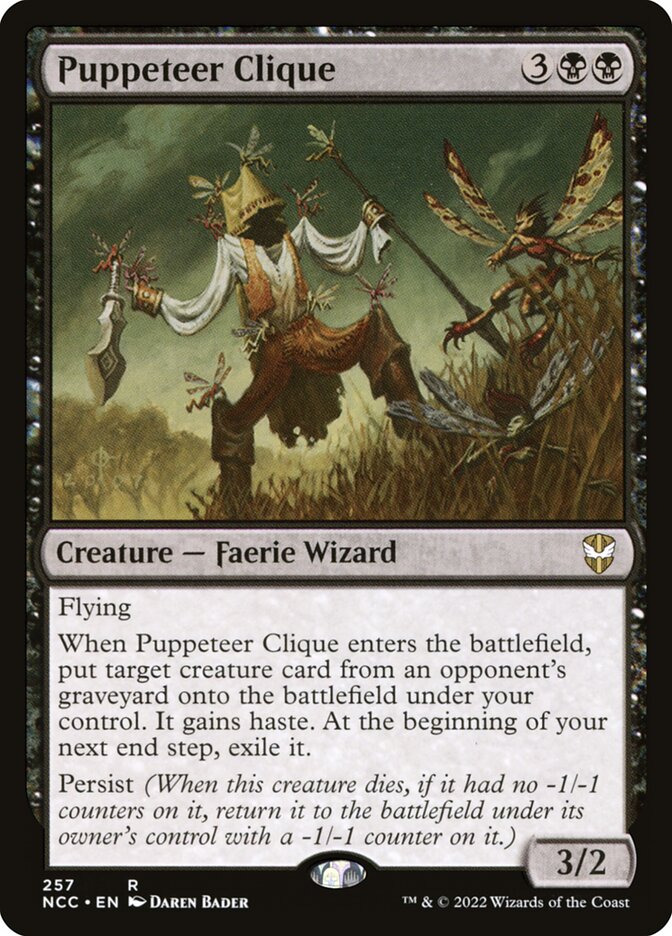 Puppeteer Clique 257 (Commander: Streets of New Capenna)  | Good Games Morley