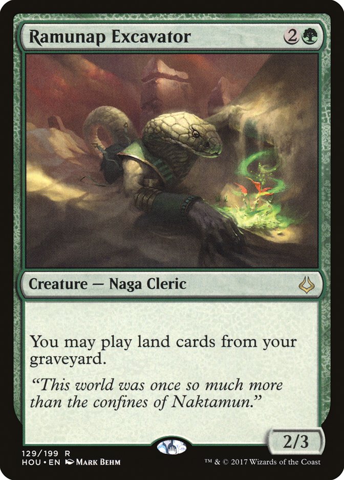 Ramunap Excavator 129 (Hour of Devastation)  - Foil | Good Games Morley