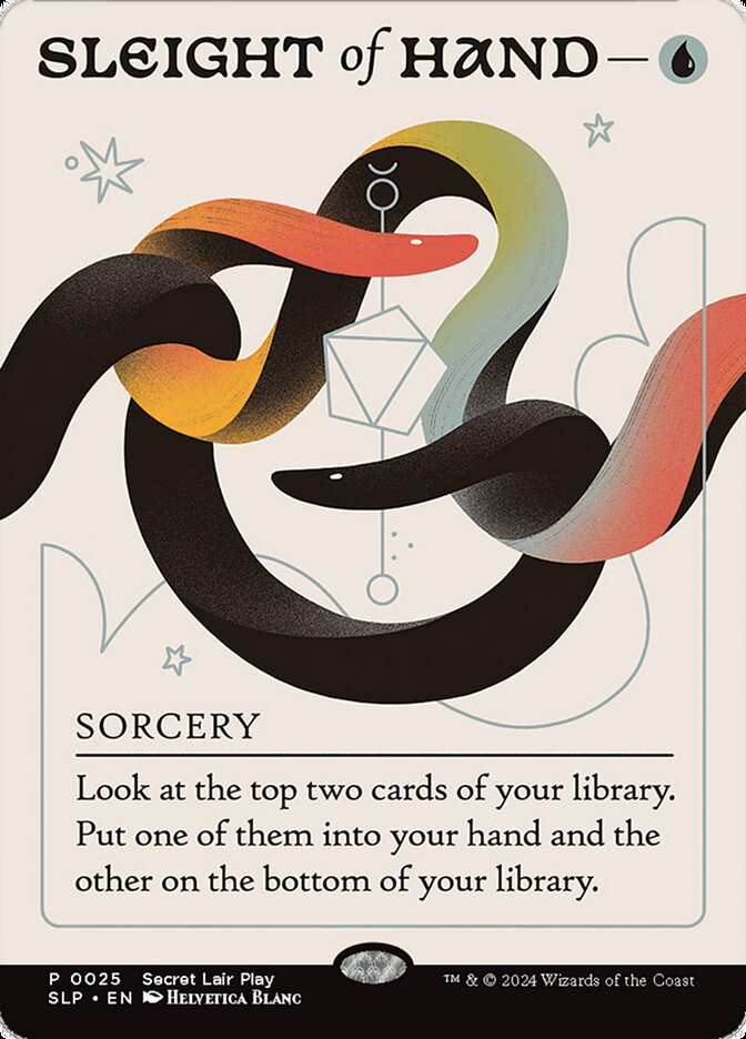 Sleight of Hand 25/50 (Pro Tour Promos)  - Foil | Good Games Morley