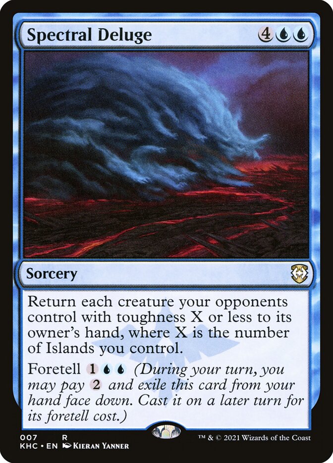 Spectral Deluge 7/1 (Commander: Kaldheim)  | Good Games Morley