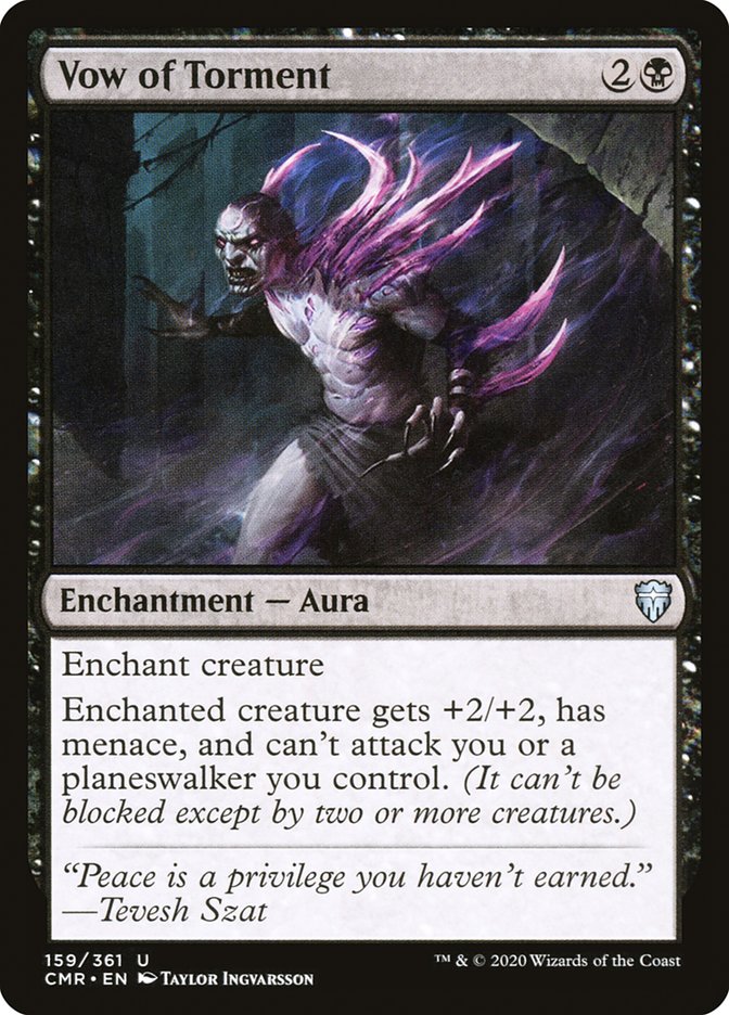 Vow of Torment 159 (Commander Legends)  - Foil | Good Games Morley
