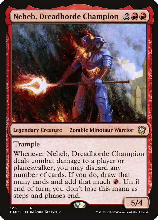 Neheb, Dreadhorde Champion 125/50 (Commander: Dominaria United)  | Good Games Morley