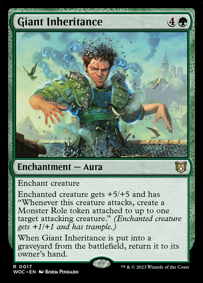 Giant Inheritance 17/173 (Commander: Wilds of Eldraine)  | Good Games Morley