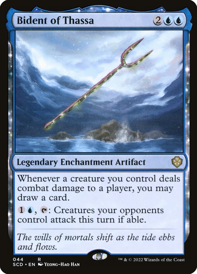 Bident of Thassa 44/352 (Starter Commander Decks)  | Good Games Morley