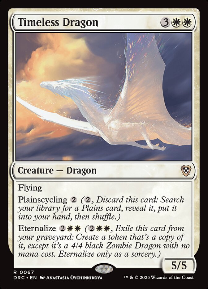 Timeless Dragon 67/187 (Commander: Aetherdrift)  | Good Games Morley