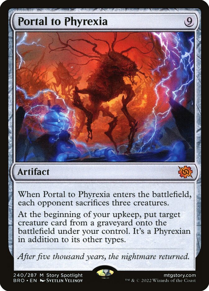 Portal to Phyrexia 240 (The Brothers' War)  | Good Games Morley