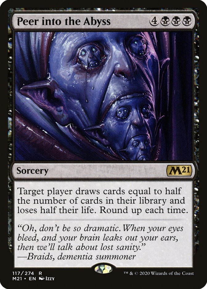 Peer into the Abyss 117 (Core Set 2021)  | Good Games Morley