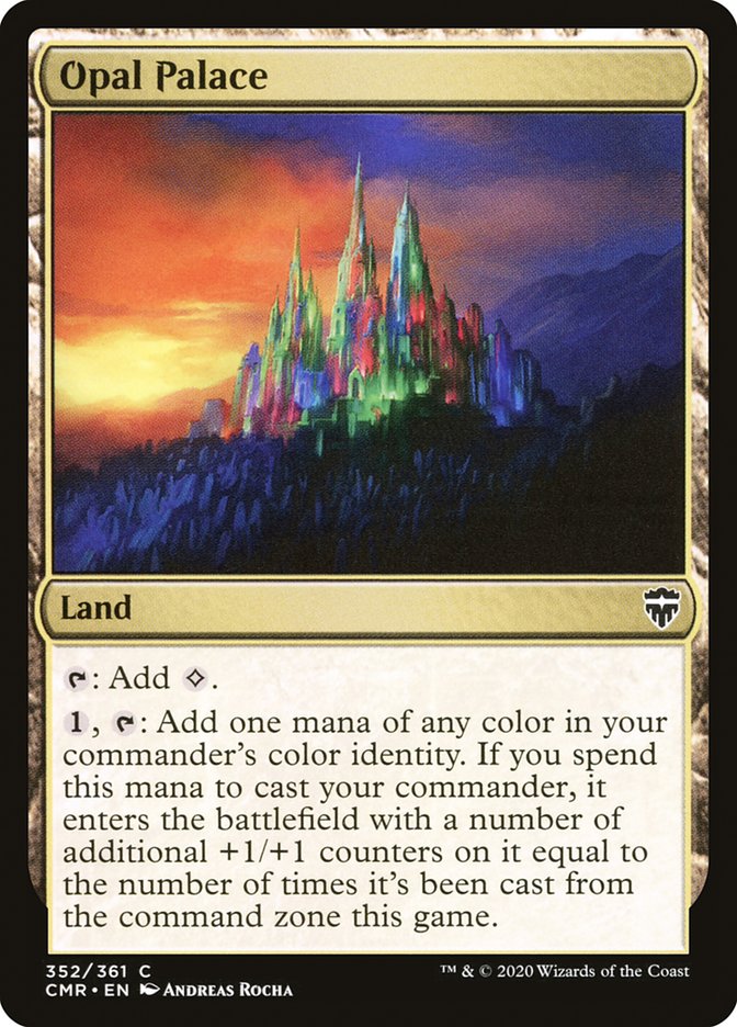 Opal Palace 352/361 (Commander Legends)  | Good Games Morley