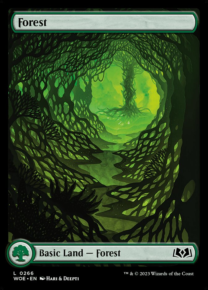 Forest 266/276 (Wilds of Eldraine)  - Full Art Foil | Good Games Morley