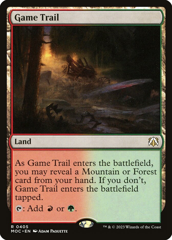 Game Trail 405/444 (Commander: March of the Machine)  | Good Games Morley