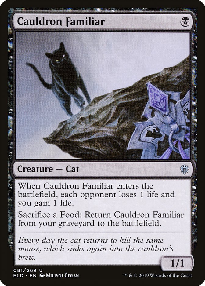 Cauldron Familiar 81/269 (Throne of Eldraine)  | Good Games Morley