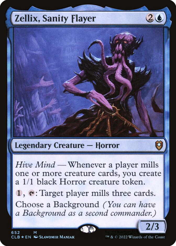 Zellix Sanity Flayer 652 (Commander Legends: Battle for Baldur's Gate)  - Foil | Good Games Morley