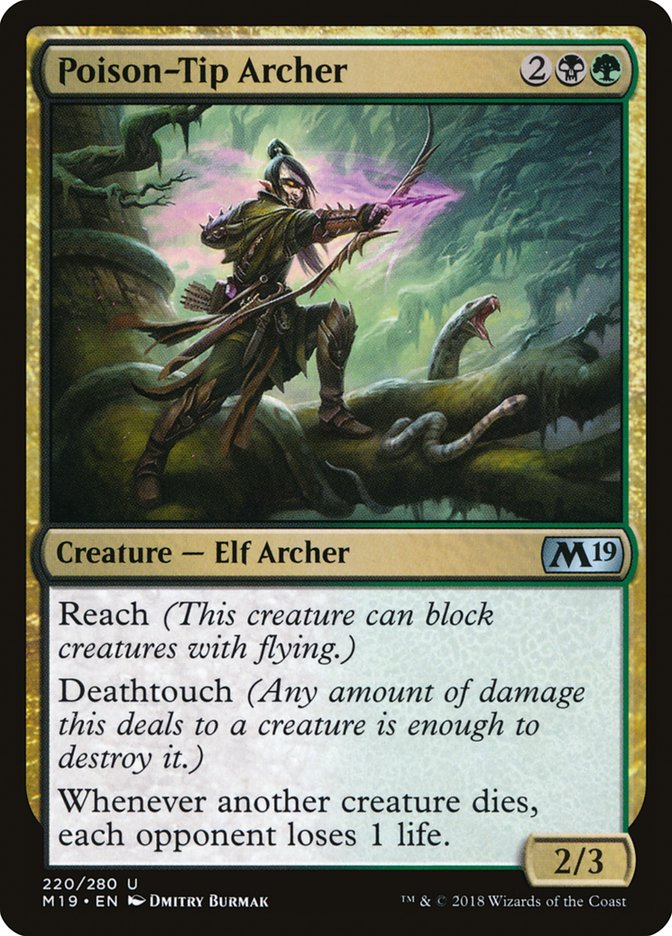 Poison-Tip Archer 220/280 (Core Set 2019)  | Good Games Morley