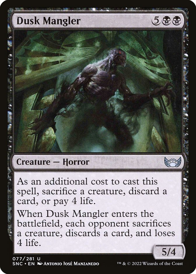 Dusk Mangler 77 (Streets of New Capenna)  | Good Games Morley