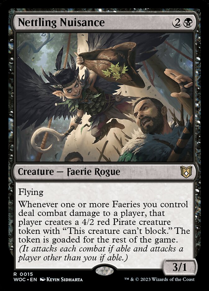 Nettling Nuisance 15/173 (Commander: Wilds of Eldraine)  | Good Games Morley
