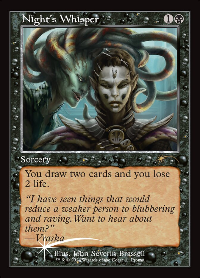 Night's Whisper 18/14 (Open House Promos)  - Retro Foil | Good Games Morley