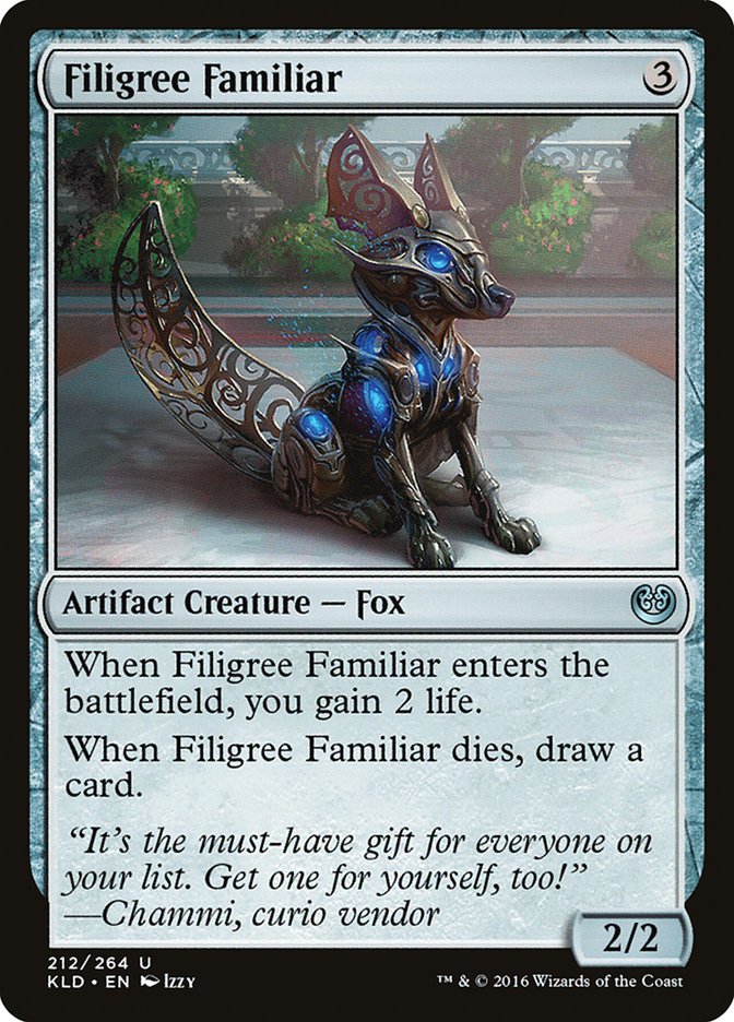 Filigree Familiar 212/264 (Kaladesh)  | Good Games Morley