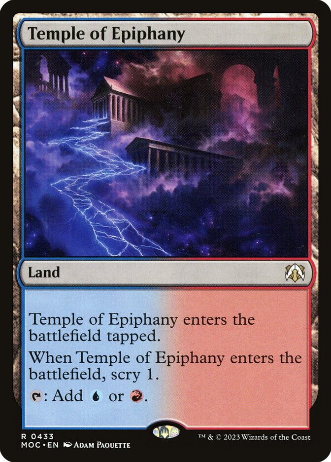 Temple of Epiphany 433/444 (Commander: March of the Machine)  | Good Games Morley