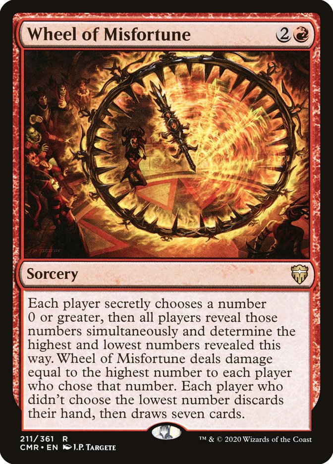 Wheel of Misfortune 211 (Commander Legends)  - Foil | Good Games Morley