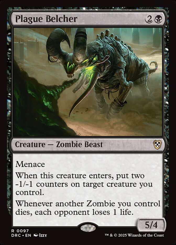 Plague Belcher 97/187 (Commander: Aetherdrift)  | Good Games Morley