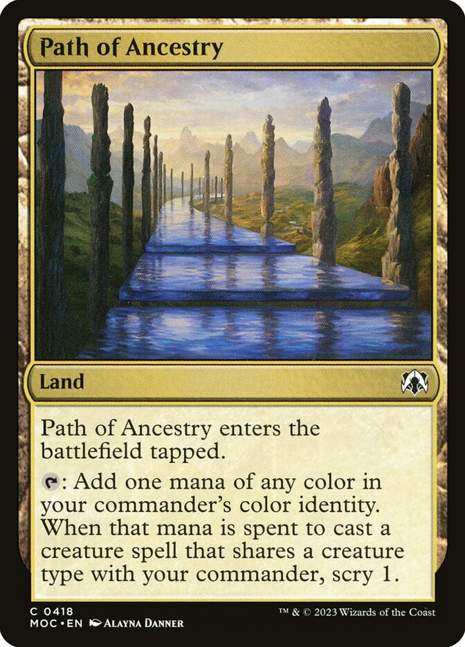 Path of Ancestry 418/444 (Commander: March of the Machine)  | Good Games Morley