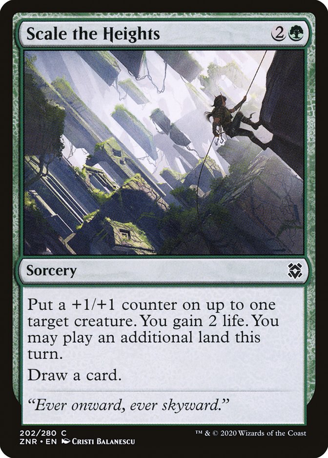 Scale the Heights 202/280 (Zendikar Rising)  - Foil | Good Games Morley