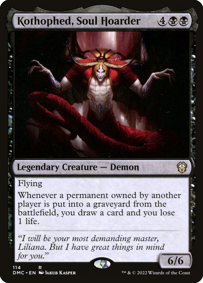 Kothophed, Soul Hoarder 114/50 (Commander: Dominaria United)  | Good Games Morley